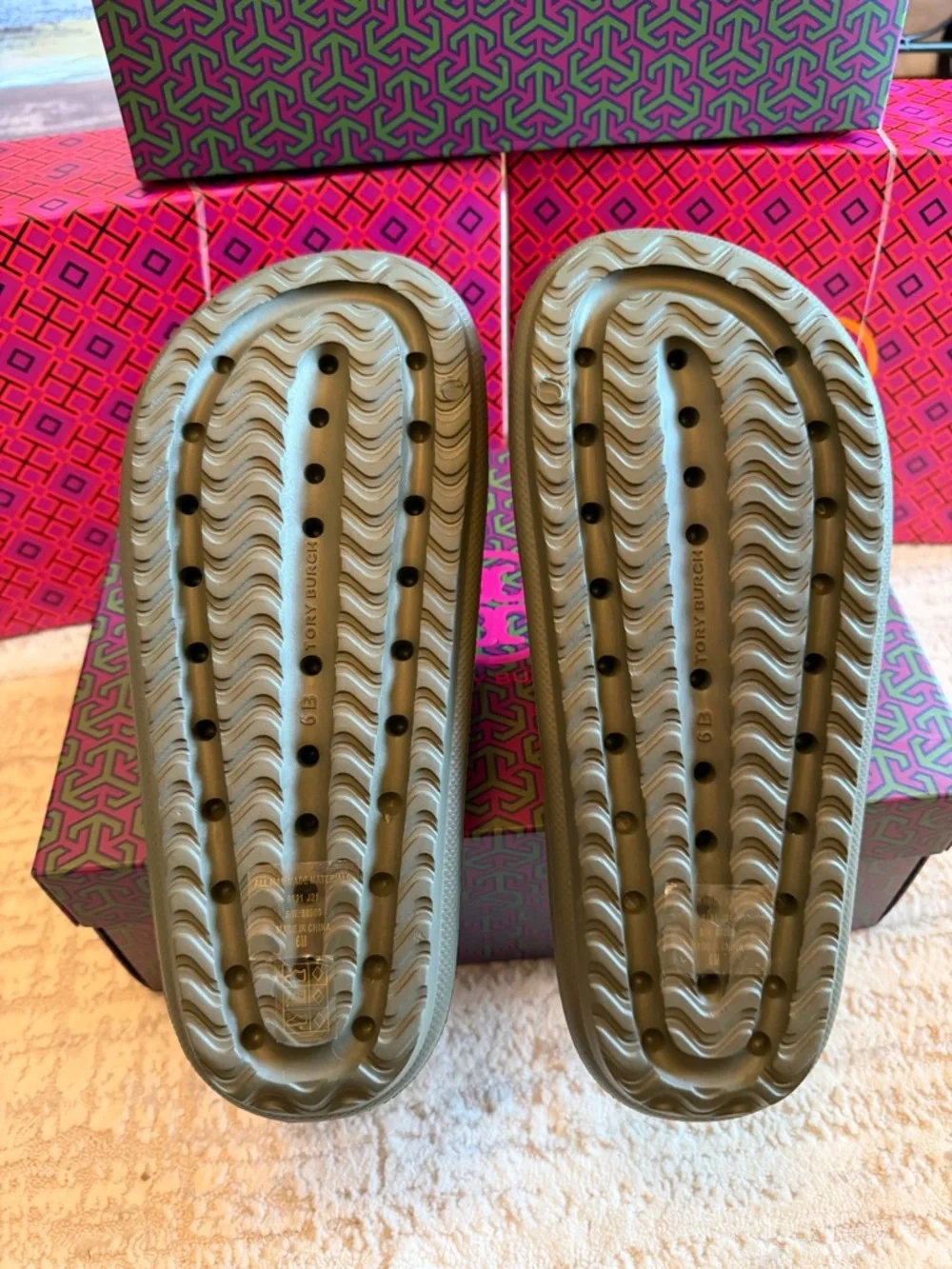 Tory Burch Shower Slide Sandals